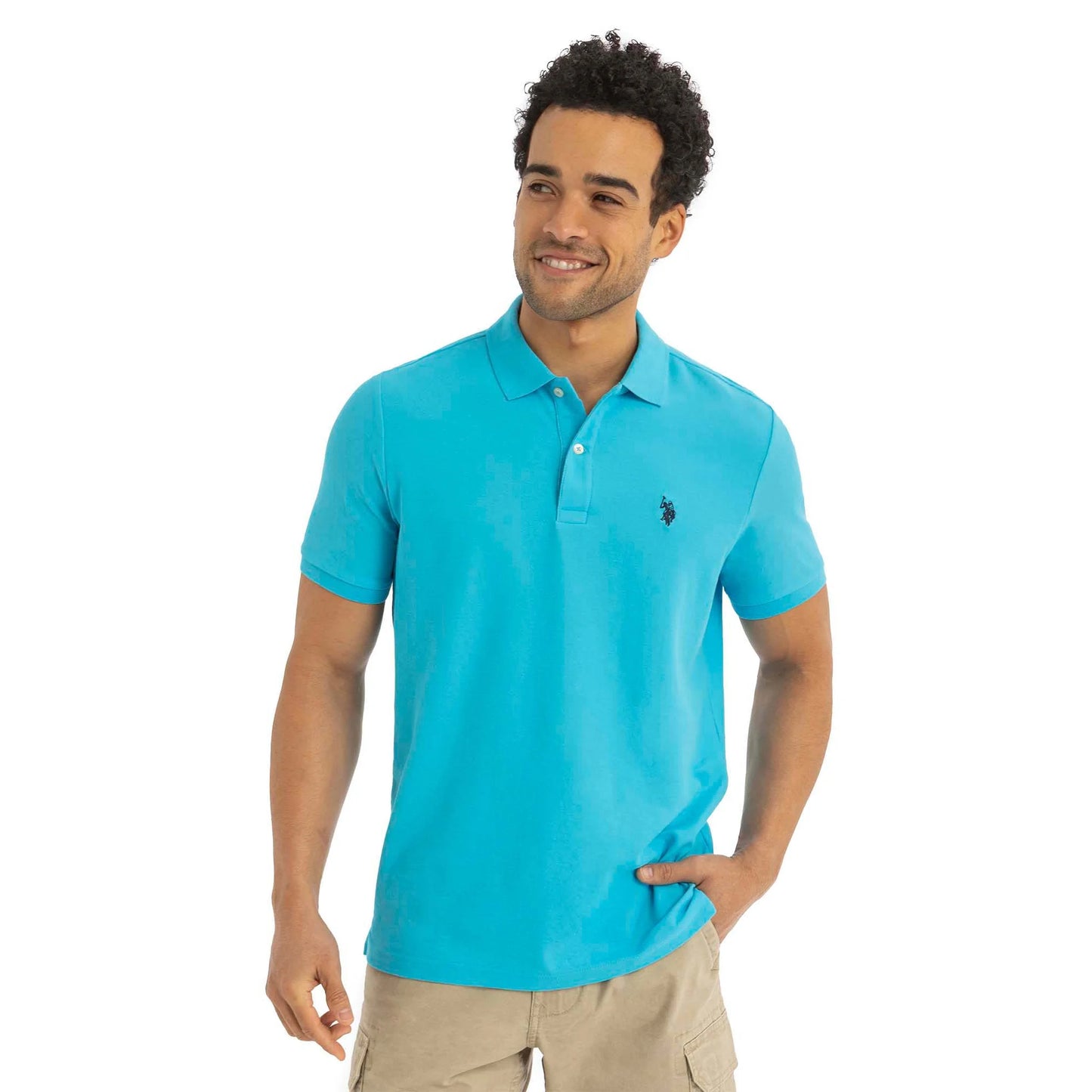 Camiseta Tipo polo marca U.s polo assn para hombre