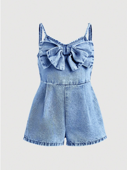 enterizo para niña de jeans