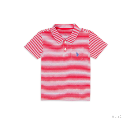 Camiseta de Rayas Tipo Polo para niños marca u.s polo ass