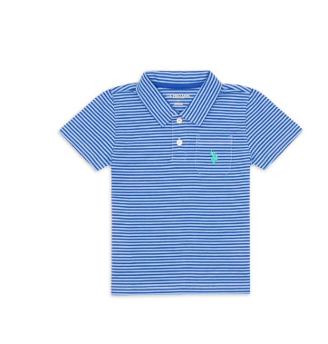 Camiseta de Rayas Tipo Polo para niños marca u.s polo ass