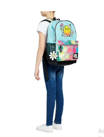 Morral Justice Smiles Aqua Multicolor Justice