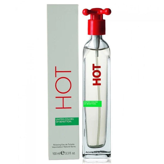 Hot de Benetton 3.4 Oz. EDT para Mujer