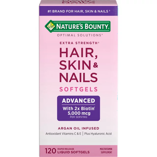 Nature's Bounty Optimal Solutions Advanced Hair, Skin and Nail