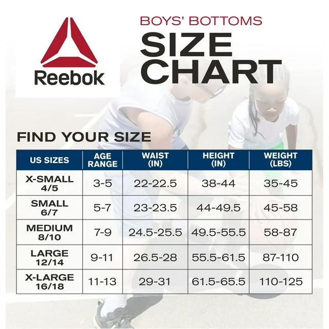 Paquete de Boxers para niño x 5 unidades marca Reebok