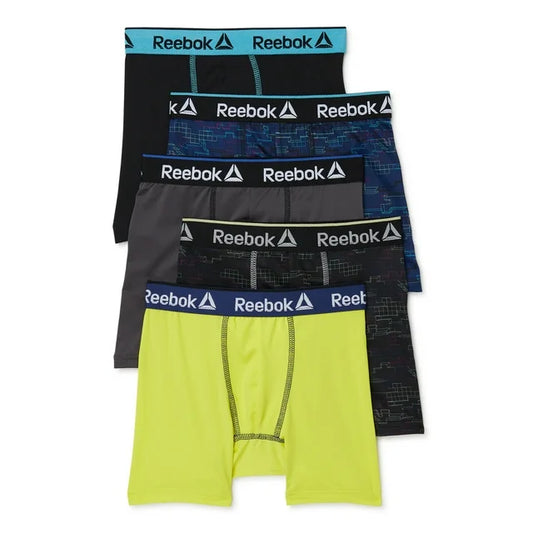 Paquete de Boxers para niño x 5 unidades marca Reebok