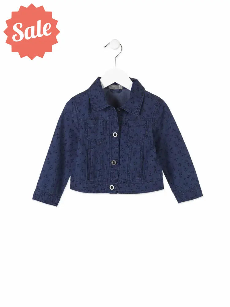 Camisa Manga Larga Estampada Para Niña Indigo