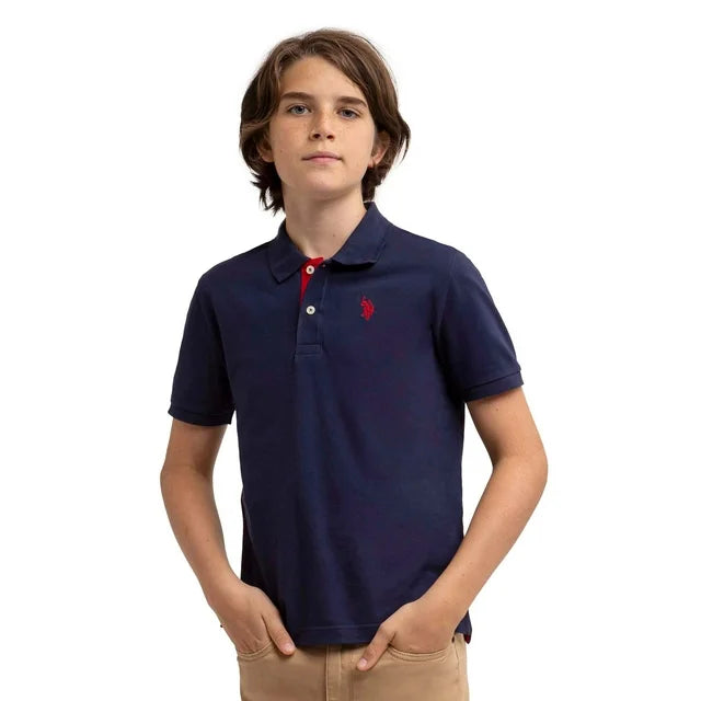 Camiseta Tipo polo Lisa marca U.s Polo Assn