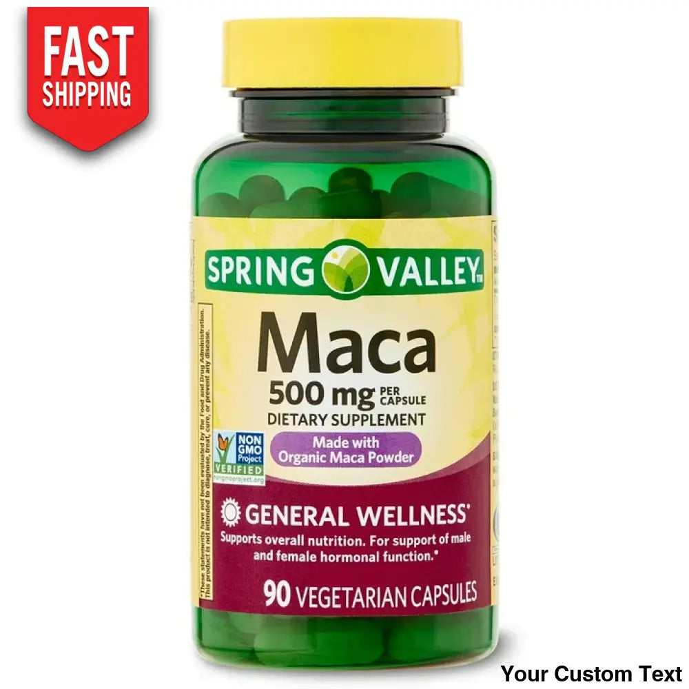 Maca 500 Mg Suplemento De Spring Valley Suplementos Y Vitaminas