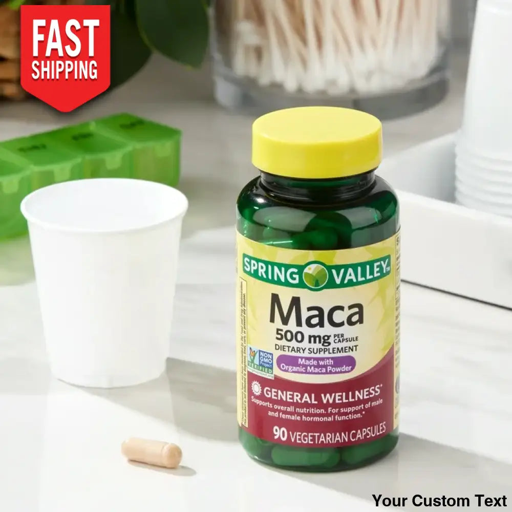 Maca 500 Mg Suplemento De Spring Valley Suplementos Y Vitaminas