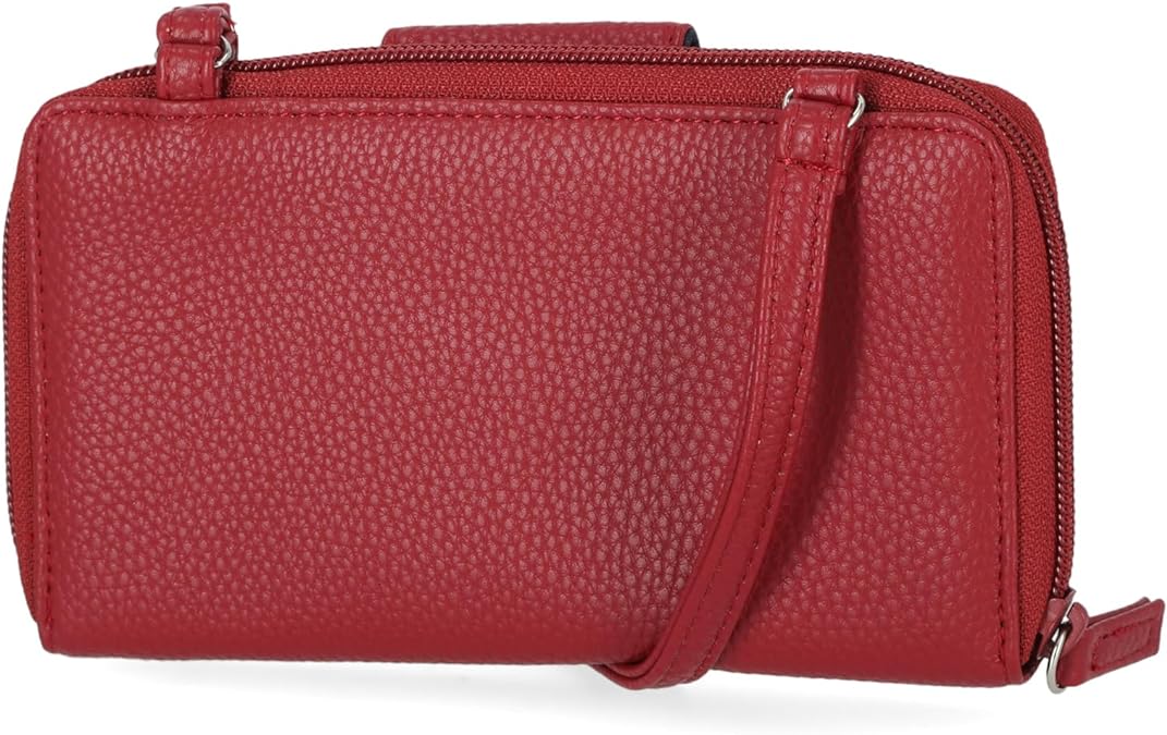 Bolso cruzado para mujer con bloqueo RFID tipo billetera marca Nautica