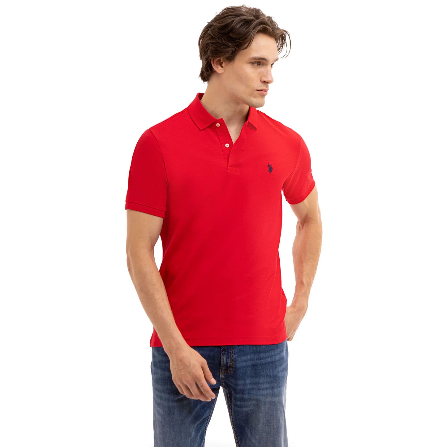 Camiseta Tipo polo marca U.s polo assn para hombre