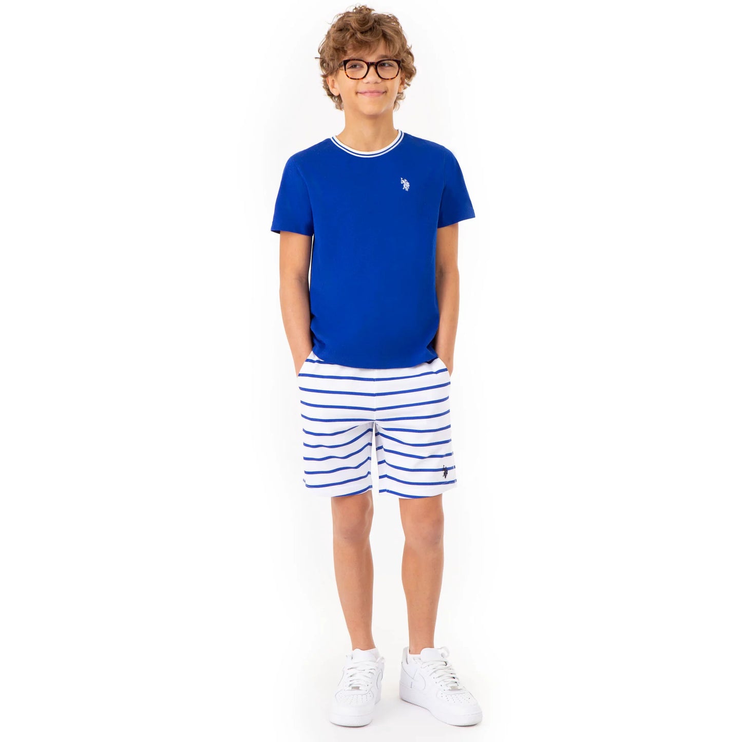 Camiseta marca u.s polo assn pata niño lisa