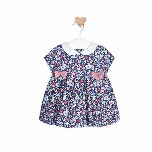 Vestido bebe niña estampado flores marca Mayoral