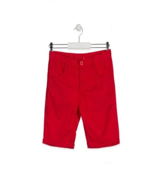 Bermuda Niño color roja Niño marca Losan